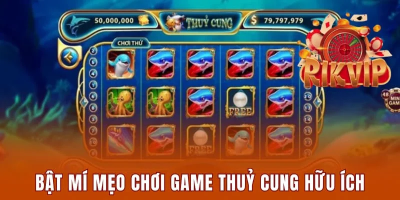 Thuỷ Cung Rikvip - Nhanh Tay Đặt Cược, Rinh Ngay Hũ Khủng 3 Bật mí những mẹo chơi game Thuỷ Cung hữu ích