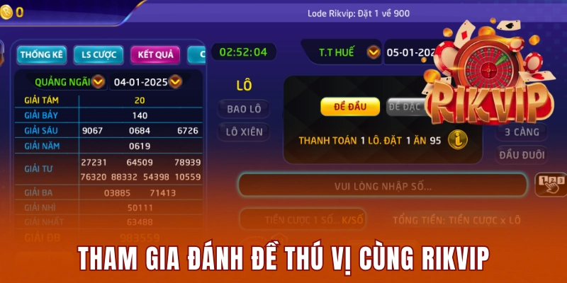 Tham gia đánh đề thú vị cùng xổ số 3 miền